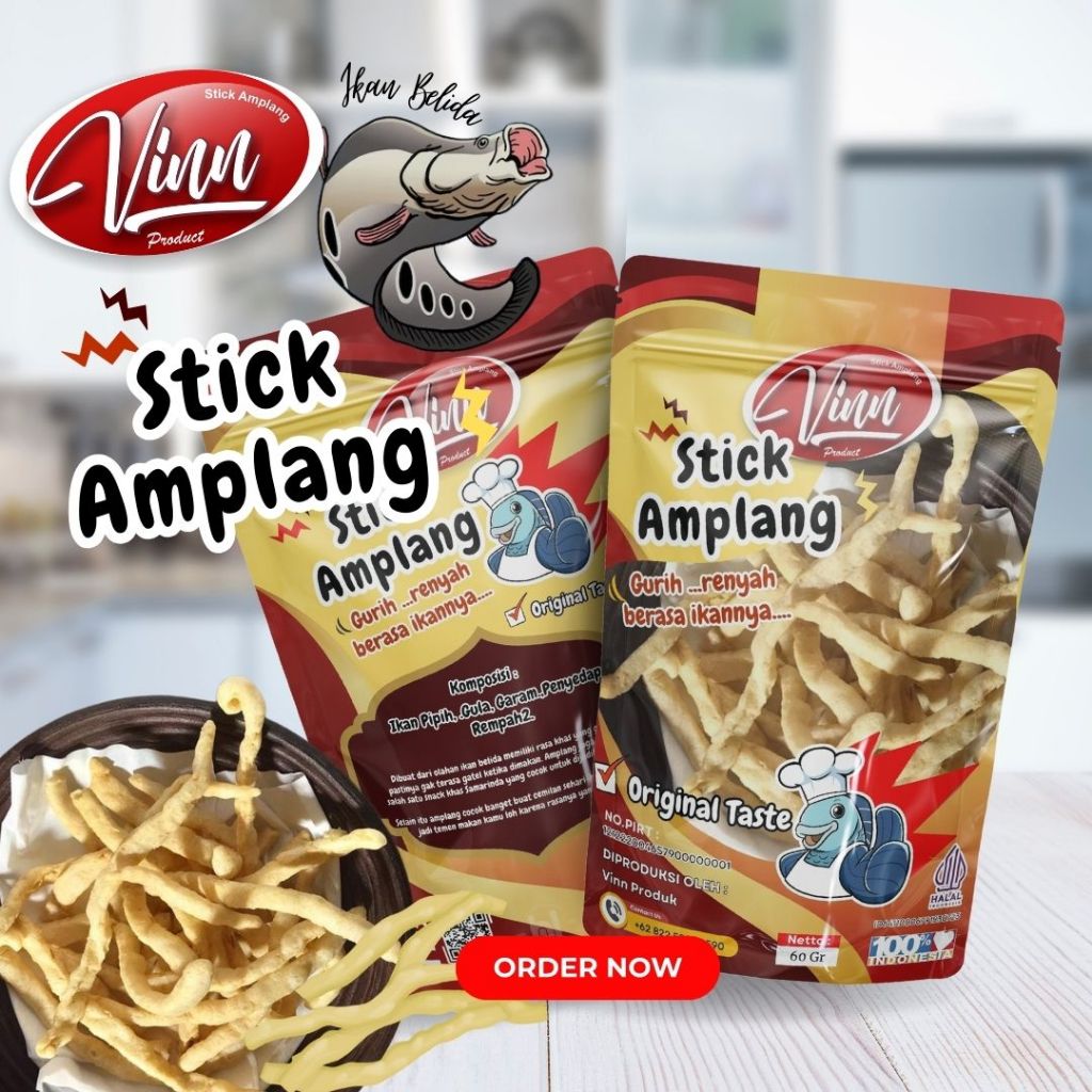 

VINN STIK AMPLANG IKAN BELIDA 60 GRAM