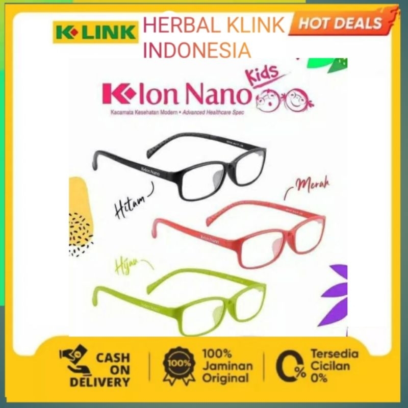 KACA MATA ANAK k ION NANO KLINK ORIGINAL