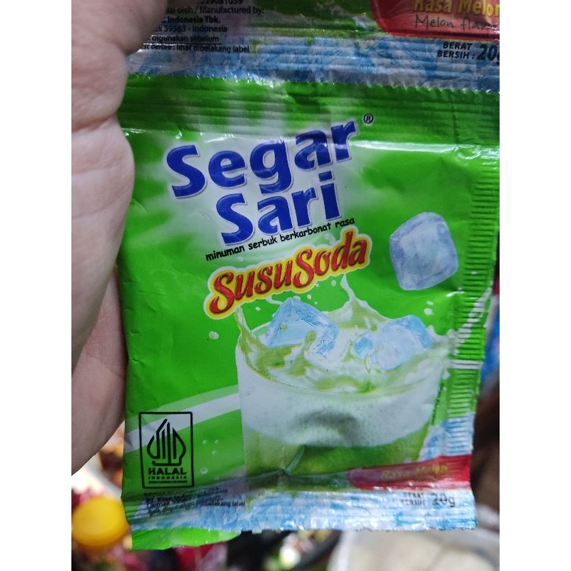 

Segar Sari Susu Soda