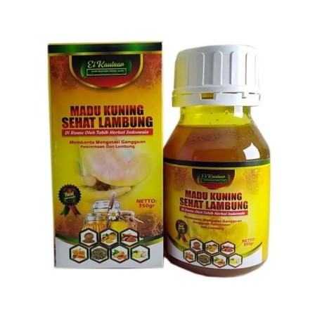 Madu Sehat Lambung El Kautsar | Madu Kuning Lambung 350gr