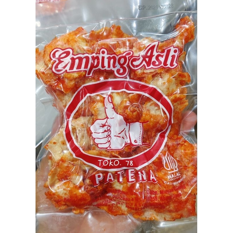 

Emping pedas manis cap PATENA asli