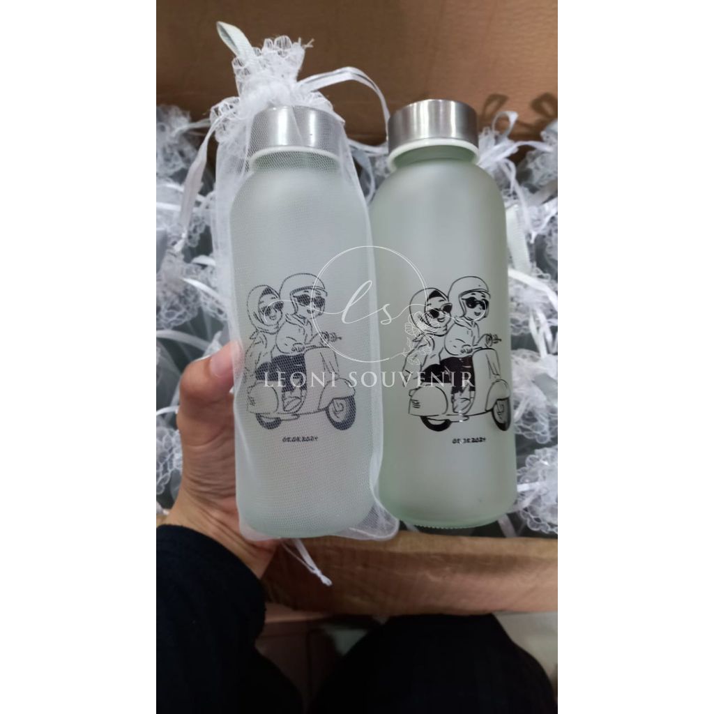 Souvenir Botol 420 ml Doff Kemas Tile