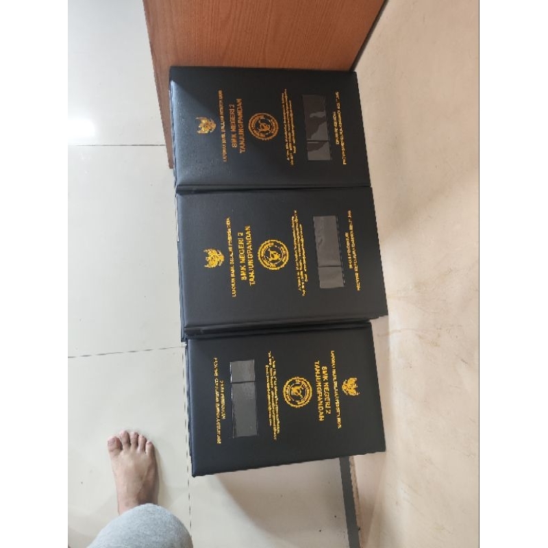 Sampul Raport Sekolah Custom