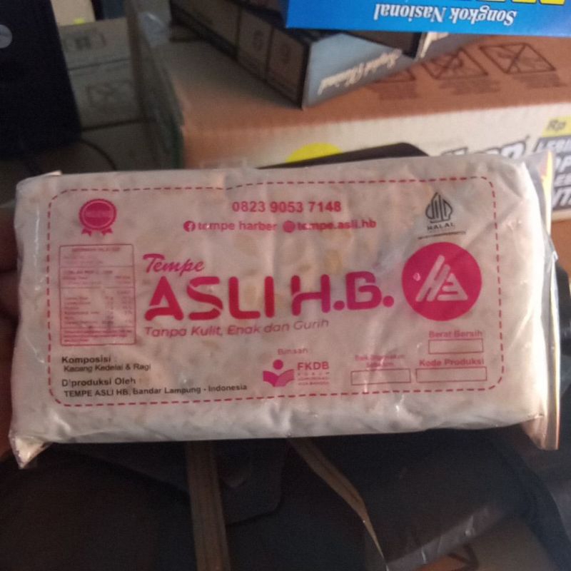 

tempe bersih tanpa kulit enak gurih Asli H.B