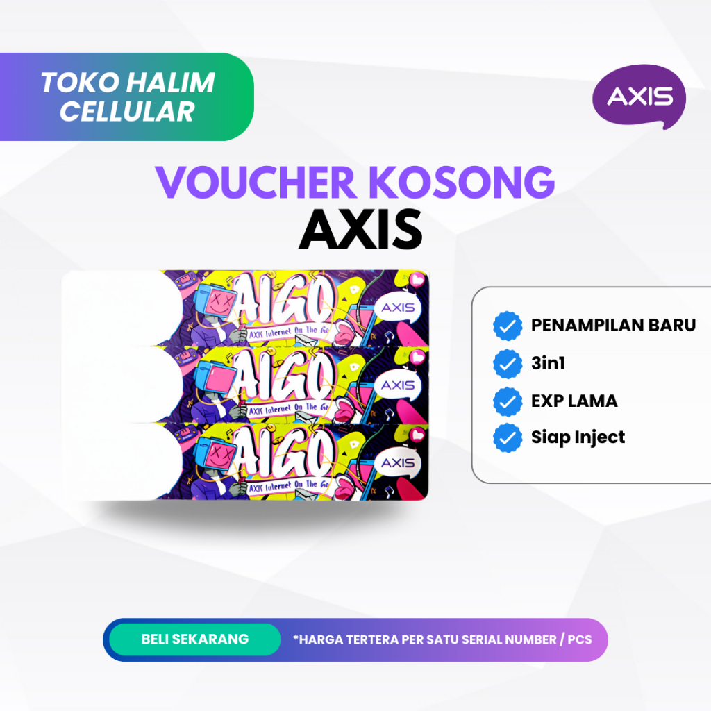 Voucher Kosong Axis