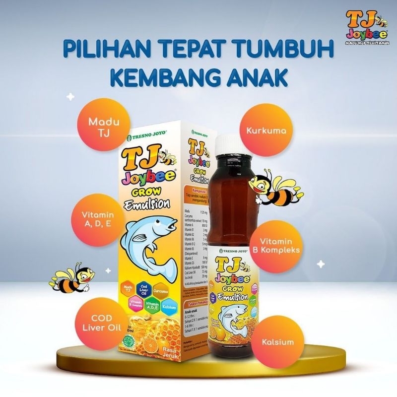 

Madu Tj Joybee Grow Emulsion 200ml