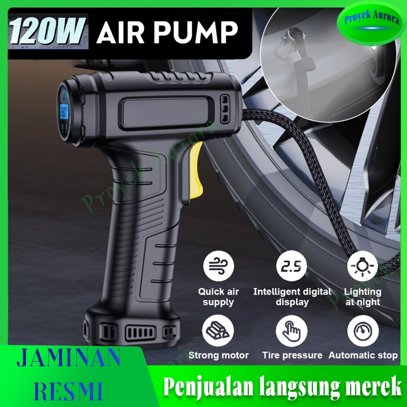 [Flash Sale]Pompa ban elektrik Pompa ban mobil elektrik Pompa ban digital Car air pump Pompa ban tan