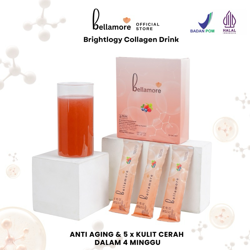 Bellamore Fiber Drink 1 Box (10 Sachet) | FIBER DRINK | DIET SEHAT | HALAL | BPOM