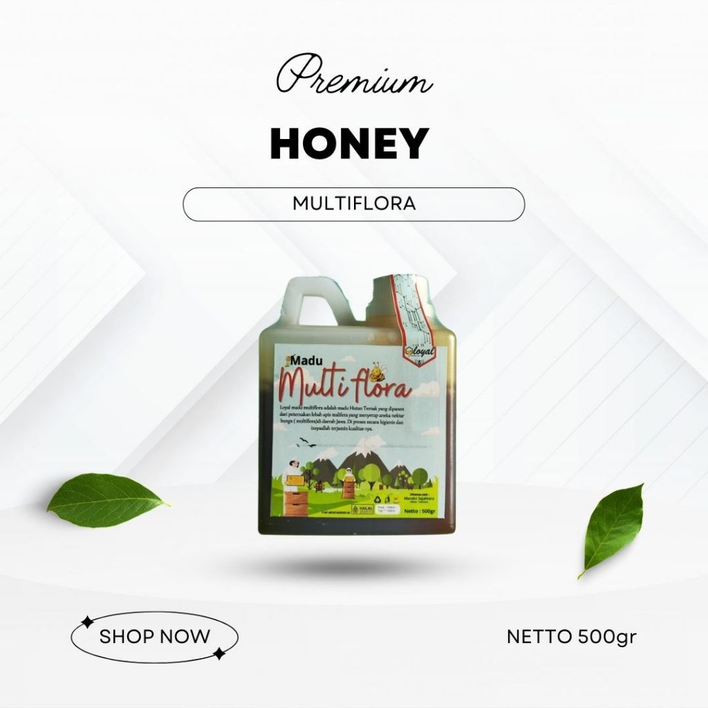 

Madu Asli Premium 500 gram | RANDU - AKASIA - MULTIFLORA