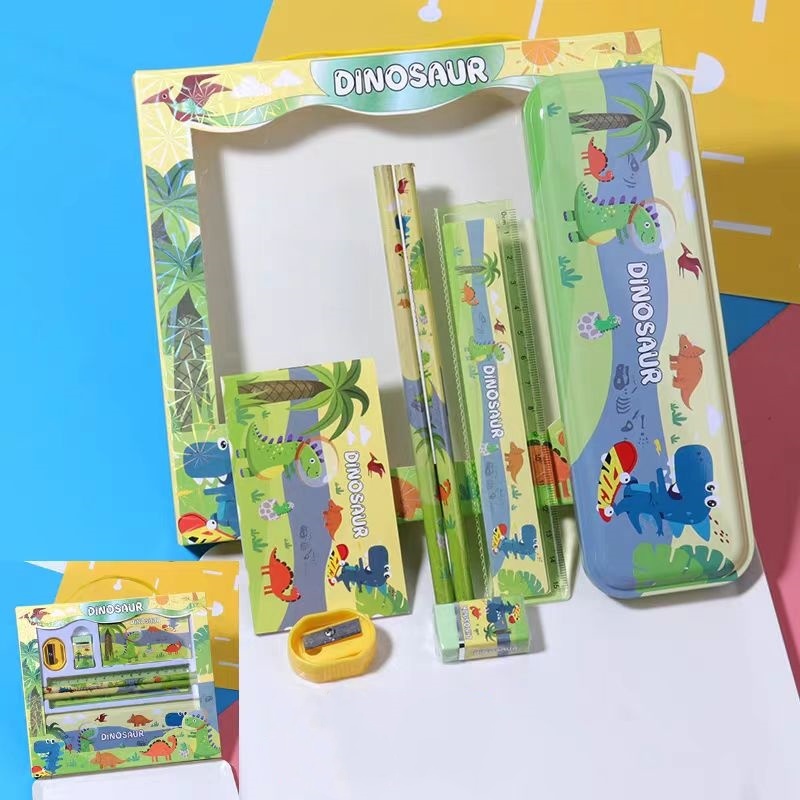 

Voova Stationary Set Kotak Pensil Anak Set Stationery Alat Tulis Kotak Pensil Karakter