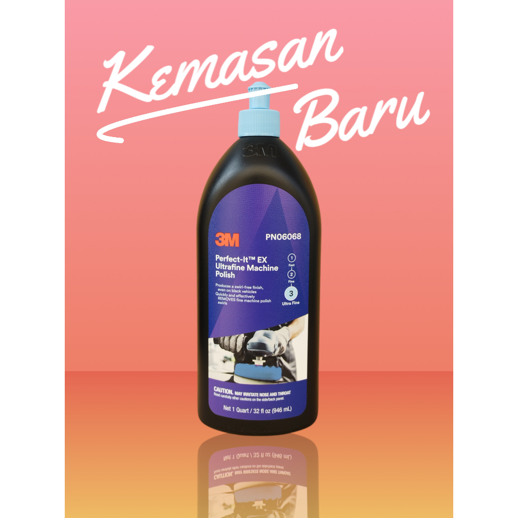 Perfect-It EX Ultrafine Machine Polish 3M 6068 Obat Poles Mobil Step 3