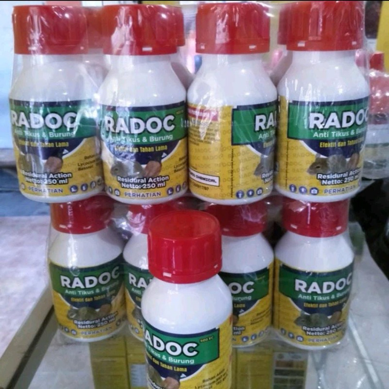 Radoc 250ml Radoc Obat Tikus dan Burung