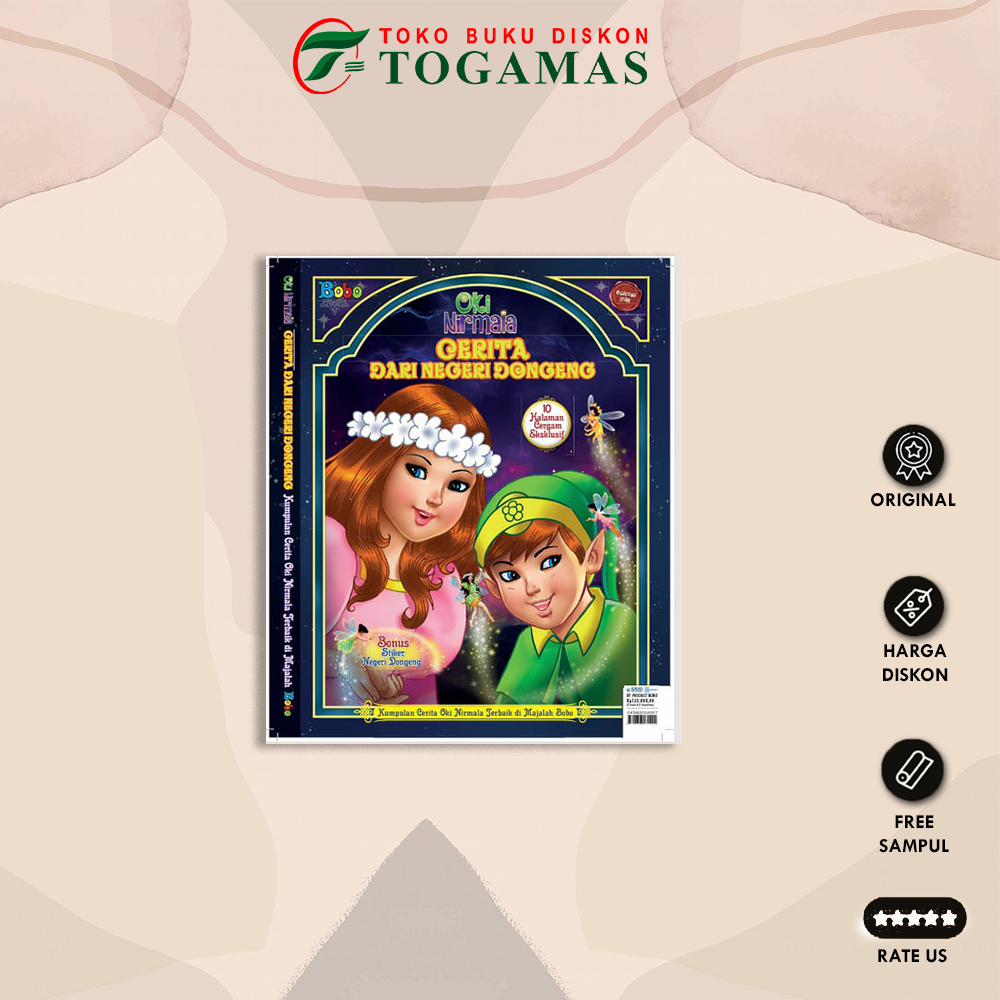 [Pre Order] BOBO Edisi Oki Nirmala Cerita Dalam Negeri Dongeng // Majalah Semangat Terus Donald Bebe