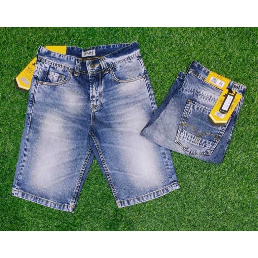Celana Pendek Lois original - Lois Terbaru - Jeans Denim Pendek - Jeans Pendek