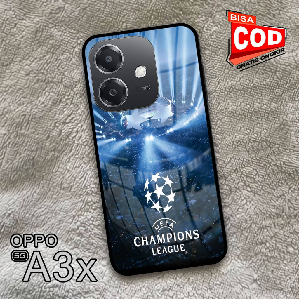 Softcase Glass Kaca | Case Kaca | Casing Kaca | OPPO A3X [S80]