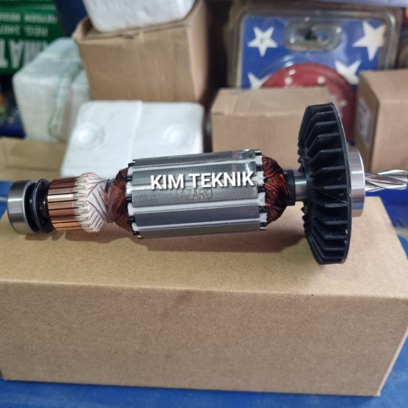 ARMATURE / ANGKER M8701 FOR MESIN ROTARY HAMMER MAKITA M8701
