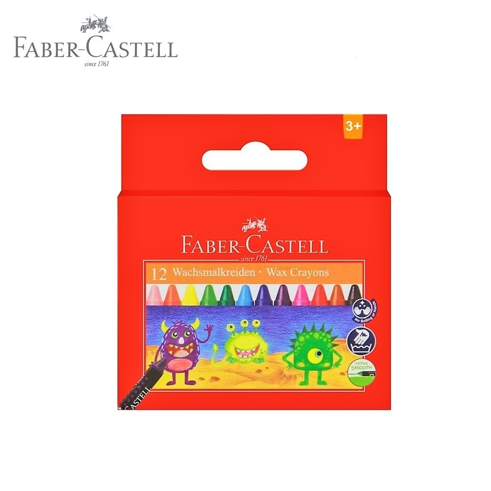 

Gramedia Supratman | FABER-CASTELL WAX CRAYON REGULAR 12W 120043