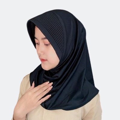 JILBAB SPORT HIJAB SEKOLAH INSTAN BAHAN SPANDEX ADEM PAKAIAN ANAK SEKOLAH SD/SMP