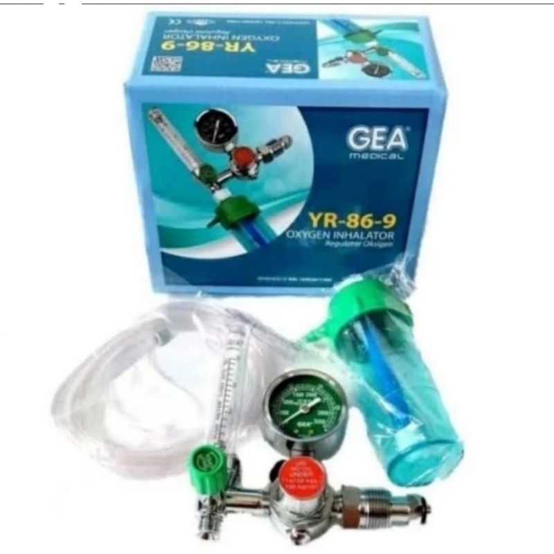 Regulator Oksigen Medis Gea YR-86-9 - Regulator Tabung Oksigen Gea