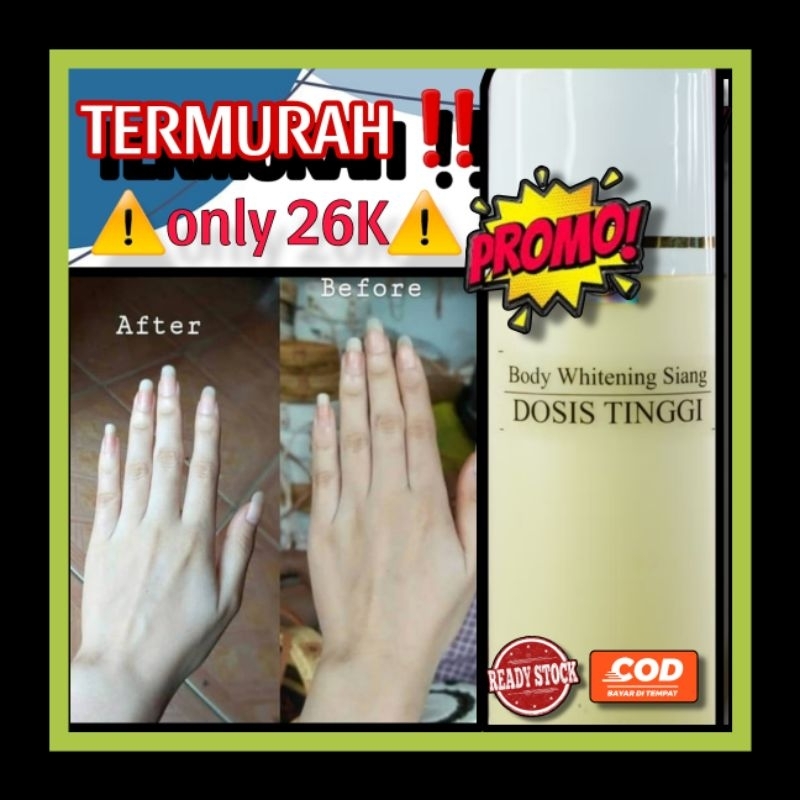 (ORI) HB SIANG DOSTING EXTRA WHITENING DOSIS TINGGI DOSTING PEEMUTIH TUBUH TERAMPUH