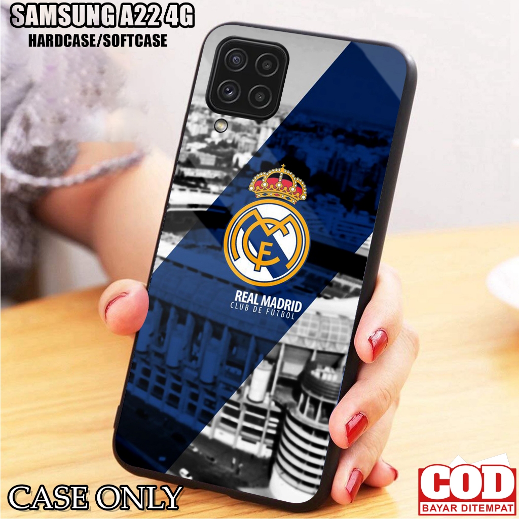 Case SAMSUNG A22 4G  - Casing SAMSUNG A22 4G [ FTBL ] Silikon SAMSUNG A22 4G  - Kesing Hp - Casing H