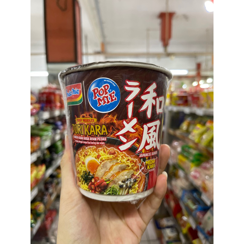 

pop mie tori kara - indomie cup tori kara