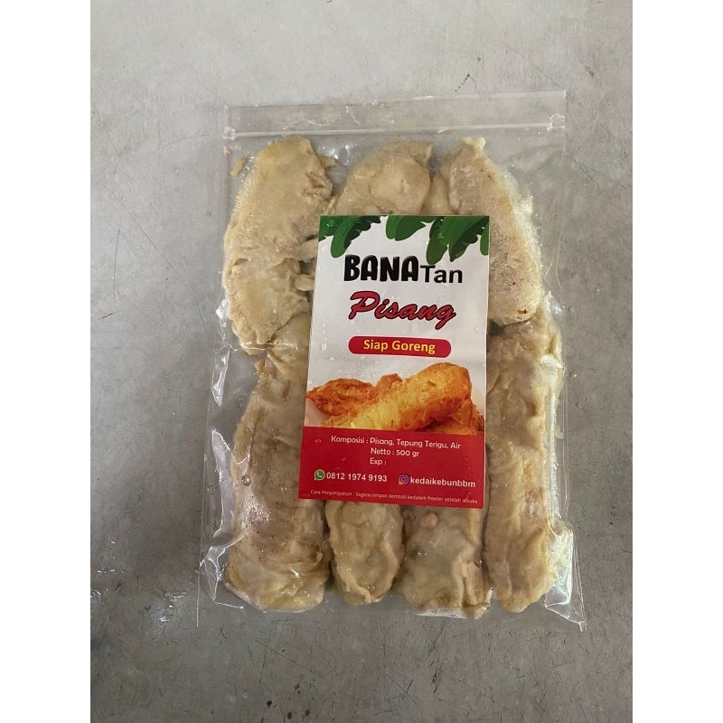 

Banatan pisang goreng isi 8