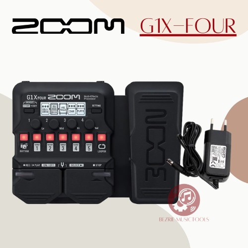 Zoom G1X FOUR Multi Effect Gitar Plus Adaptor
