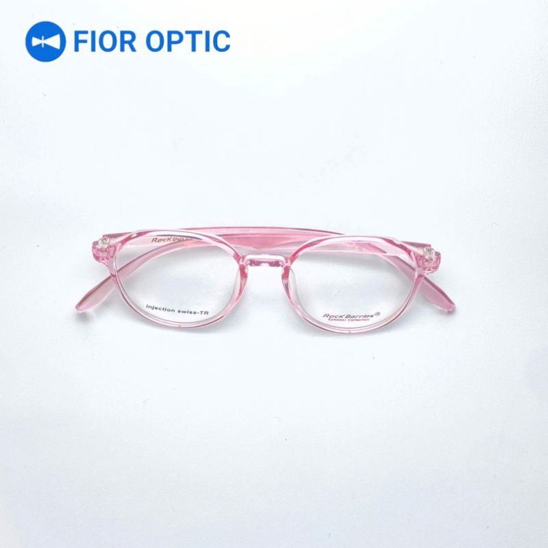 Fior Optic - Kacamata Rock Berries 877 Laki-laki Perempuan (Bisa ganti Lensa Anti Radiasi / Anti UV 