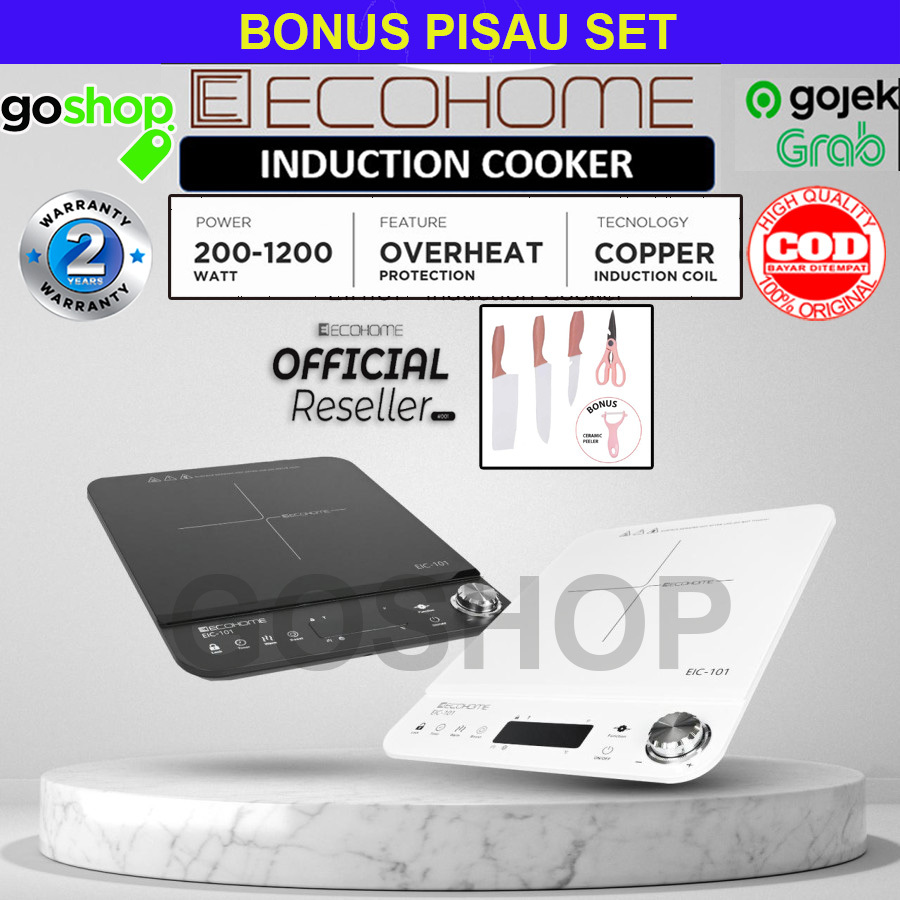 ECOHOME Induction Cooker EIC-101 Smart Kompor Induksi Listrik