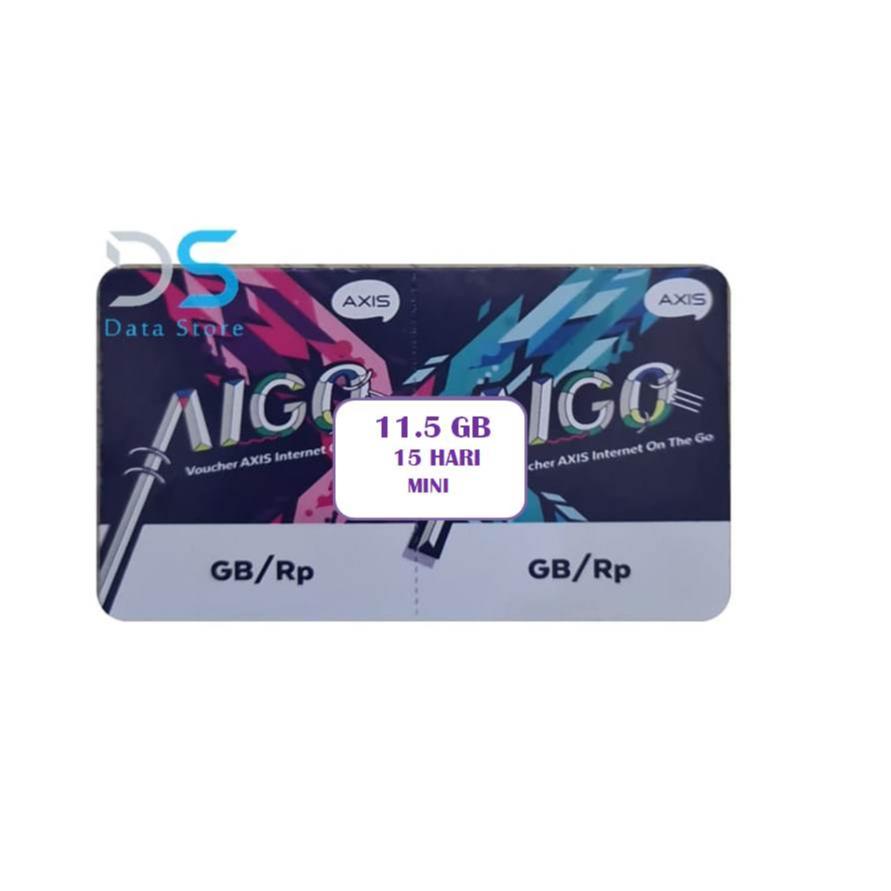 Voucher AXIS Mini 11.5 GB 15 Hari