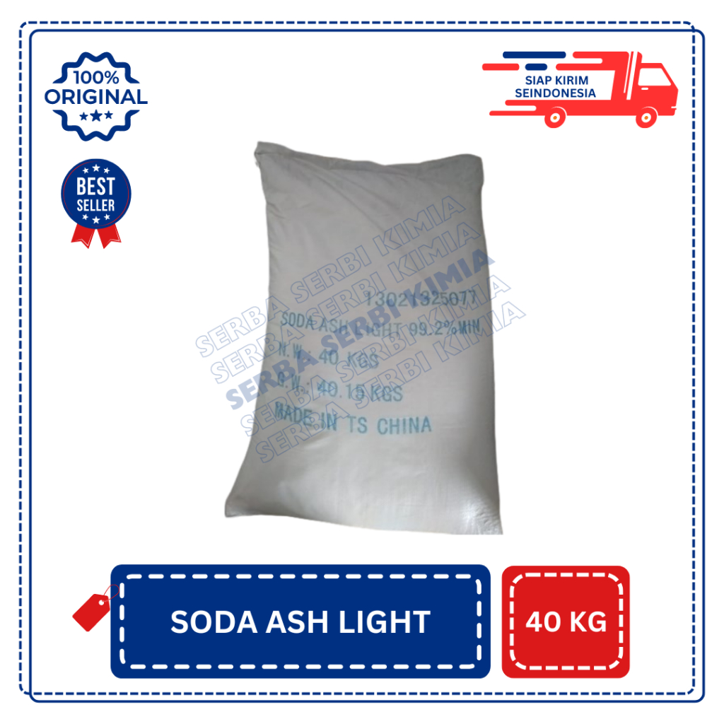 

SODA ASH LIGHT 99,2% 40 KG