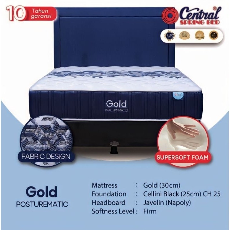 Central Kasur Spring - Gold Posturematic