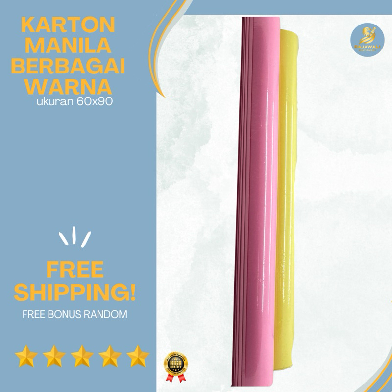 

Kertas Karton Manila / 1 Roll (10) / Request Warna Chat Admin