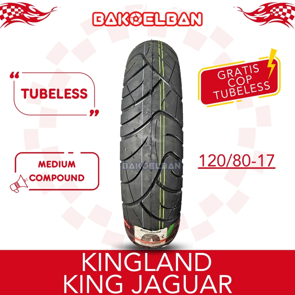 BAN MOTOR KINGLAND KING JAGUAR 120/80-17