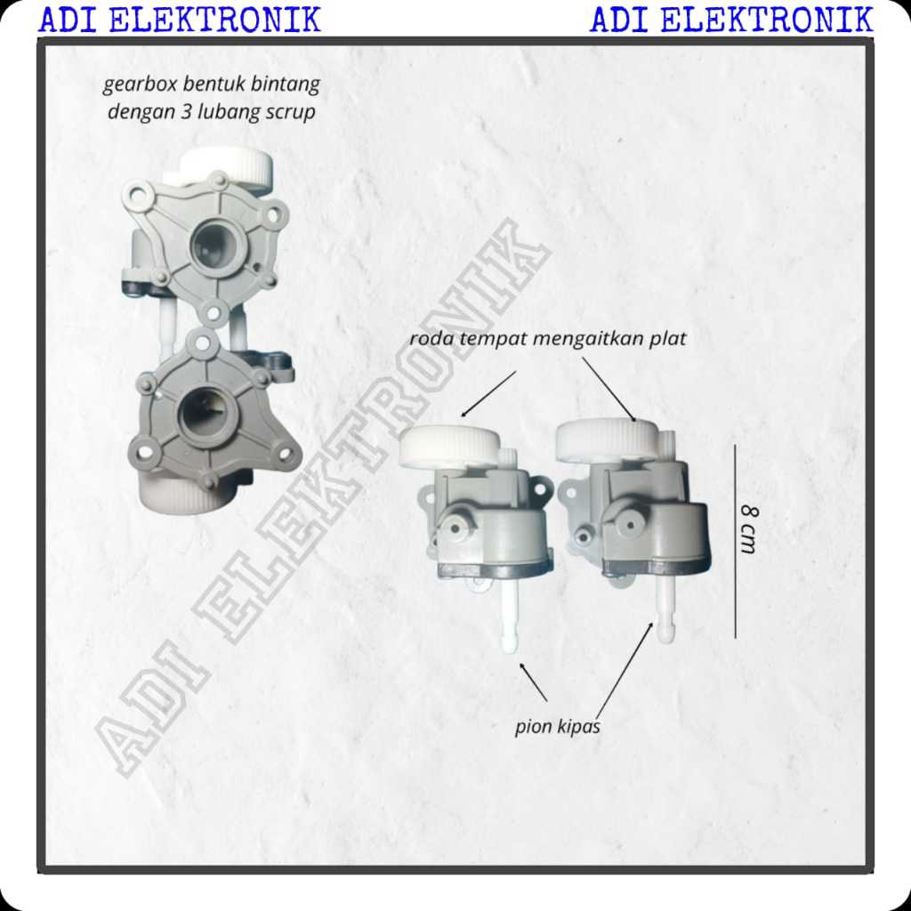 GEARBOX KIPAS MASPION 16 Inc/GEARBOX MASPION BINTANG/GEARBOX MASPION KOTAK