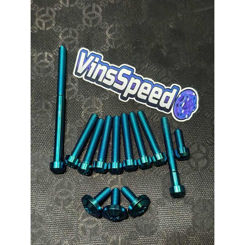 Baut Titanium CVT Set Mio M3 Mio Z | Baut Tutup CVT Warna Warni Full Set Plug & Play