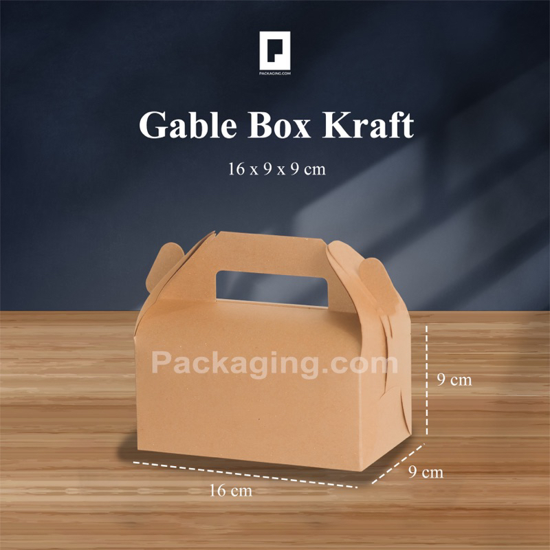 

Gable Box Kraft/Gable snackbox