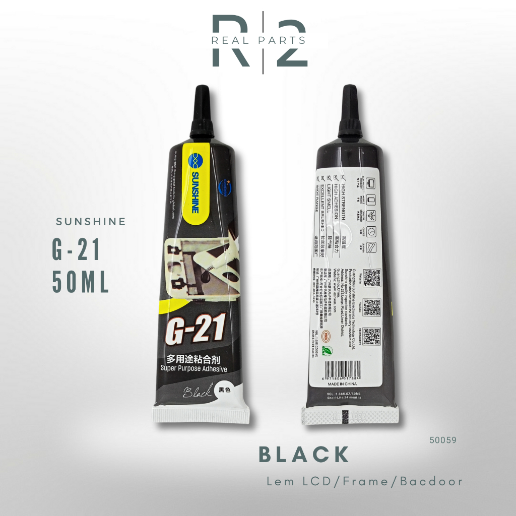 

Lem LCD Touchscreen Frame SUNSHINE G-21 Hitam 50ml