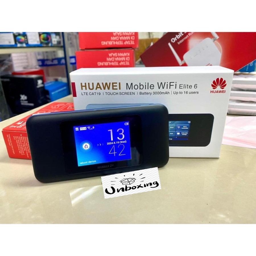 Modem Mifi HUAWEI Elite 6 Wimax 2+ Router Wifi 4G LTE Mobile Wifi Hotspot Unlock GsM