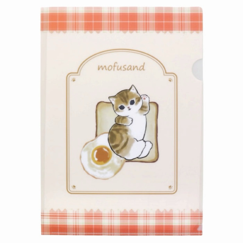 CLEAR FILE a4 MOFUSAND BREAD 🇯🇵 - READY