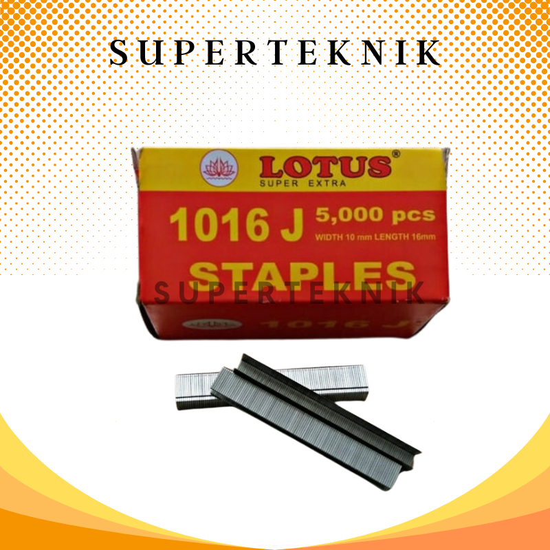 

Isi Staples 1016 J Lotus / Paku Tembak 1016 Lotus / Isi Staples Refill Lotus