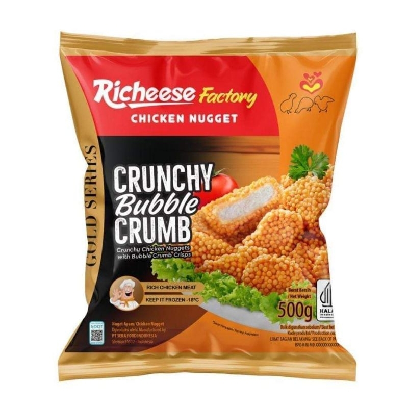 

RICHEESE BUBBLE CRUMB 500 gr