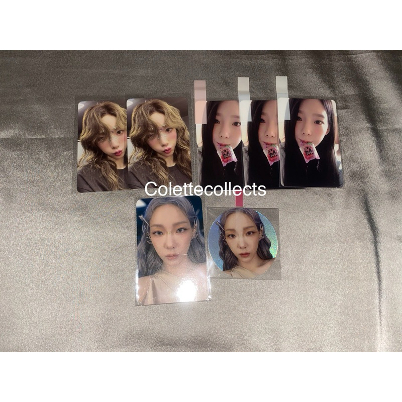 Photocard SNSD Taeyeon Original