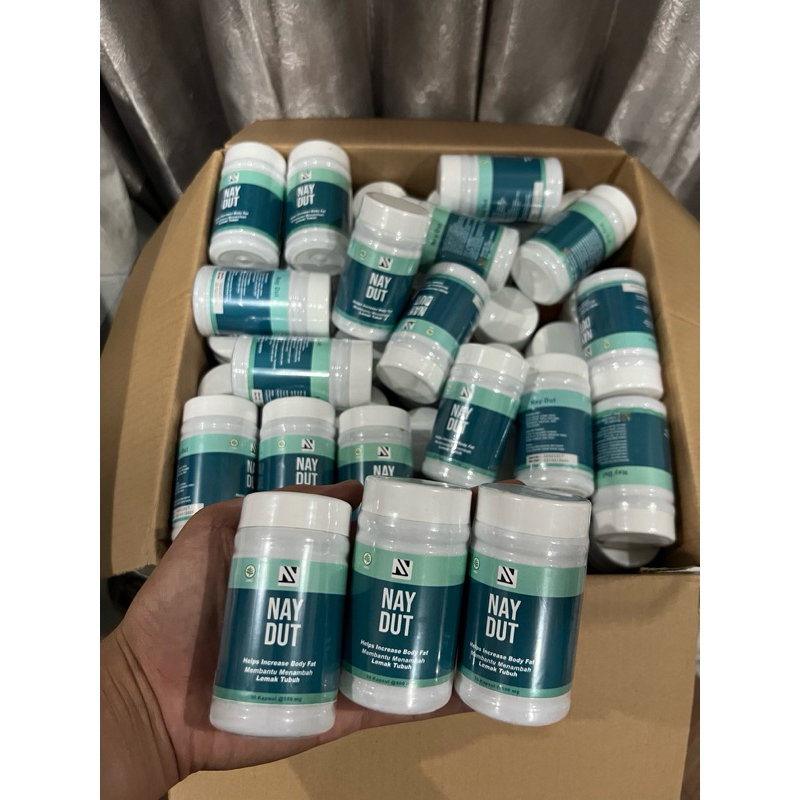 (2 BOTOL) NAY DUT OBAT GEMUK HERBAL PENGGEMUK BADAN