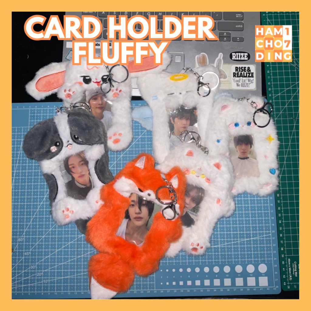 

[HAMCHODING17] CARD HOLDER (CAHOL) FLUFFY FOR PHOTOCARD