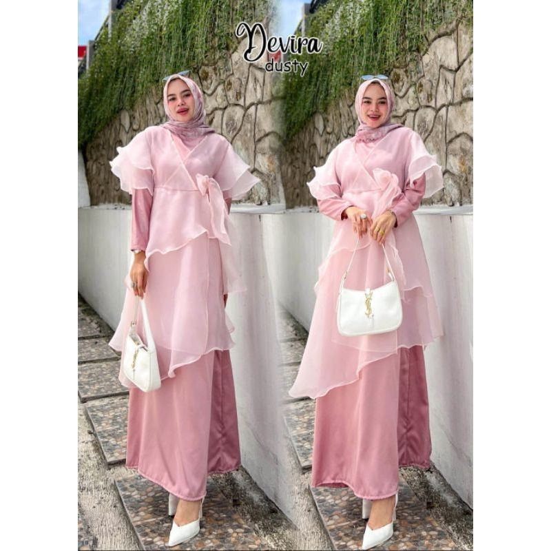 GAMIS MURAH GAMIS PESTA MEWAH DEVIRA GAUN PESTA GAMIS SYARI GAMIS ORGANZA gamis kekinian gamis moder