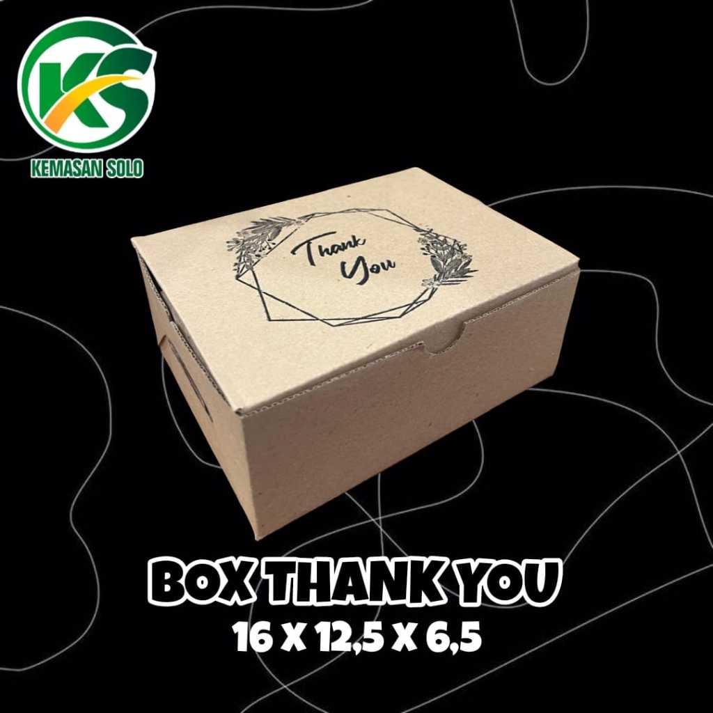 

Snack Box Thank You 16 x 12,5 x 6,5