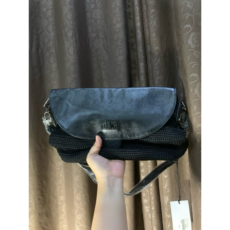 new tas dowa hitam pekat pesanan kak dev