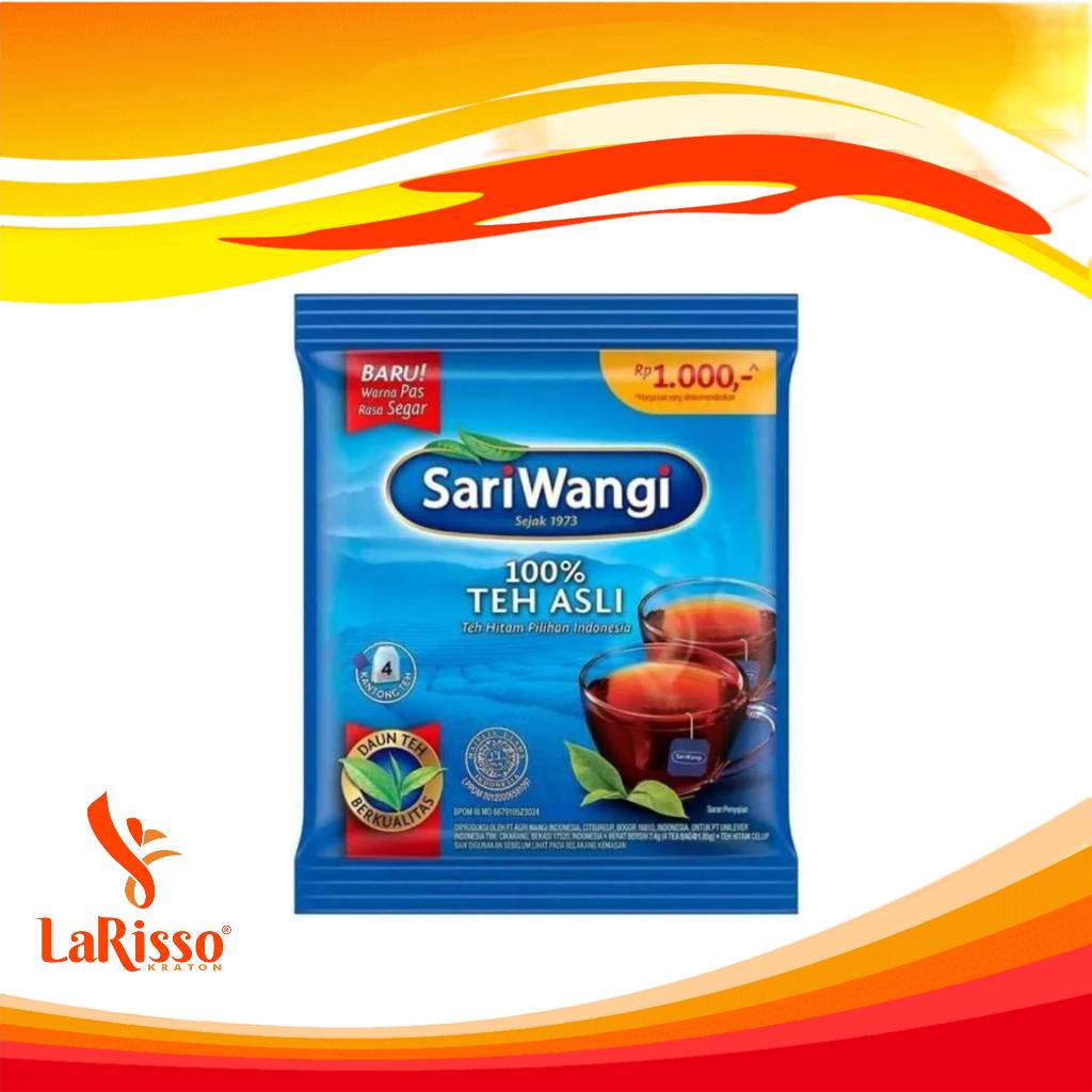 

TEH SARIWANGI RET 6`S (4X1.85GR)